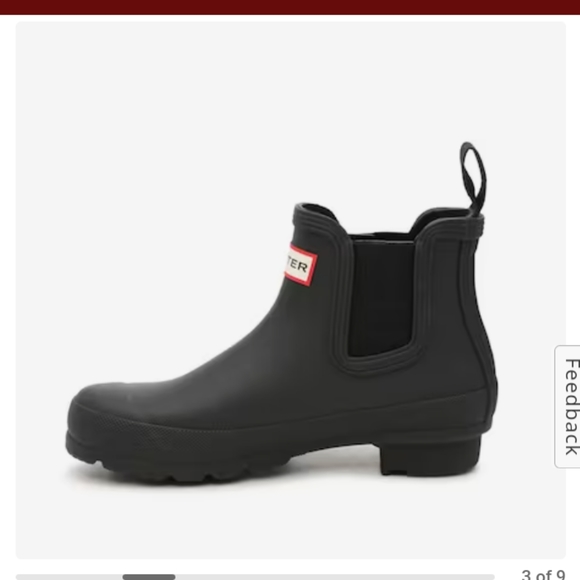 Hunter original ladies Chelsea rain boots - Picture 4 of 8